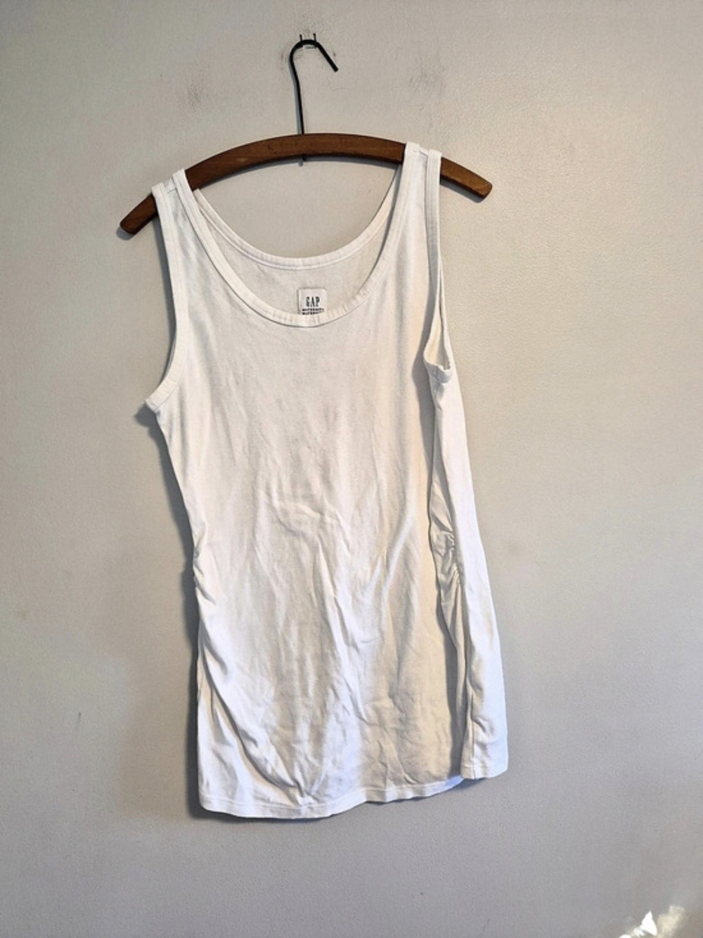 Gap Maternity Large White Tank Top